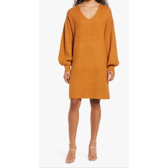 NWOT Rachel Parcell Oversized Sweater Dress S - Picture 2 of 12